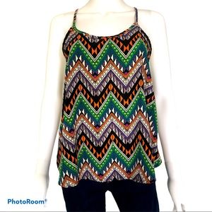 $5 SALE Joyce Tribal Tank Size Small